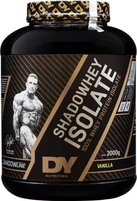 Obrázok produktu pre DY Nutrition Shadowhey Isolate 2000 g vanilka / Srvátkové izoláty / Rýchlo vstrebateľný srvátkový izolát navrhnutý 6 násobným Mr. Olympia