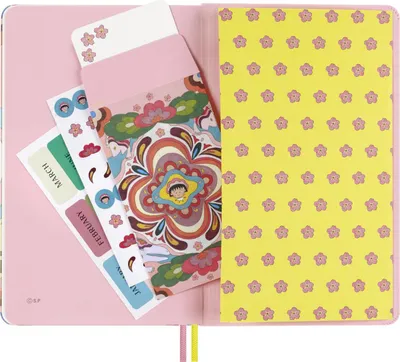 Produktbild von Moleskine Sakura undatierter Wochen Notizkalender, L/A5, Fester Einband, ohne Box