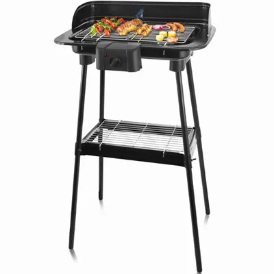 Produktbild von Standgrill elektrisch Tasty | Stand Elektrogrill mit Standfuß | BBQ Grill