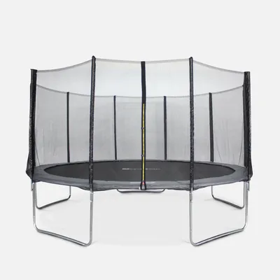 Produktbild von sweeek - Trampolin 460cm externes Sicherheitsnetz - Grau