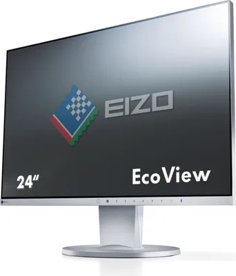 A studio shot of a computer monitor.