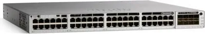Zdjęcie produktu dla Cisco Catalyst C9300-48U-A, Zarządzany, L2/L3, Gigabit Ethernet (10/100/1000), Pełny dupleks, Możliwości montowania w stelażu