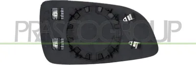 Produktbild von PRASCO Spiegelglas Außenspiegel Links für OPEL Astra H Caravan (A04) Asphärisch OP4107504