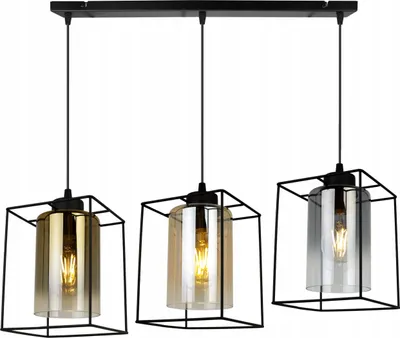 Produktbild von Moderne Elegante Glas-Hängelampe