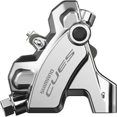Zdjęcie produktu dla Zacisk hamulca SHIMANO CUES BR-U6030 HR, mocowanie typu post mount, srebrny polerowany – mocny...