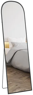 Produktbild von HOMCOM Ganzkörperspiegel 169 x 49 cm Gewölbter Standspiegel zum Anlehnen, Stehen