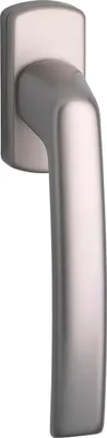 Produktbild von Maco Fenstergriff Harmony Höhe 55mm mit Nocken 10/12mm und Vierkantstift 7x32mm Griff für Fenster, Aluminium titan eloxiert