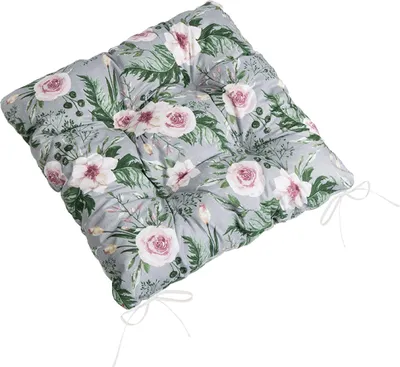 Produktbild von Kissen Adéla gesteppt - 40x40 cm - Rosa,Grau,Grün