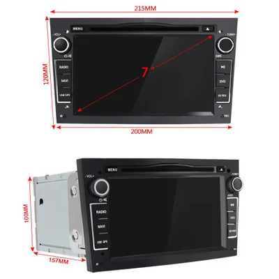 Immagine prodotto di 4+64GB Android Radio DVD DAB+ per Opel Vectra C Zafira B Corsa C D Astra H Vivaro Antaro Combo C Navi Carplay 4G LTE Bluetooth