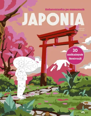 Obrázek produktu pro Japonsko. Omalovánky podle čísel