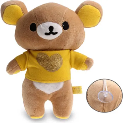 Immagine prodotto di Peluche Rilakkuma di medie dimensioni con ventosa (giallo)