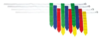 Produktbild von EDUPLAY 170-242 Fang mich Bänder, 4 Nylongürtel in 4 Farben, mehrfarbig, 4-teilig (1 Set)