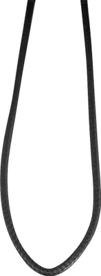 Produktbild von "Syllo" Halskette aus Echtleder, schwarz, Breite 2mm