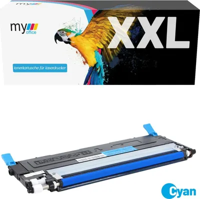 Produktbild von Toner CLT-C4072S My Office für Samsung Xpress CLP-320 325 325W 3180 3185 3185FN, "CLT4072S" Cyan