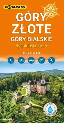 Zdjęcie produktu dla Mapa turystyczna - Góry Złote laminowana
