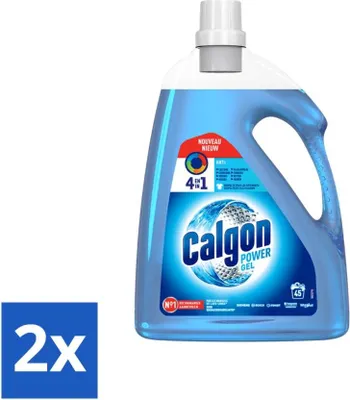 Produktbild von Calgon Entkalkungsgel für Waschmaschinen, 2,25 Liter - Vorteilspack - 2 Stücke