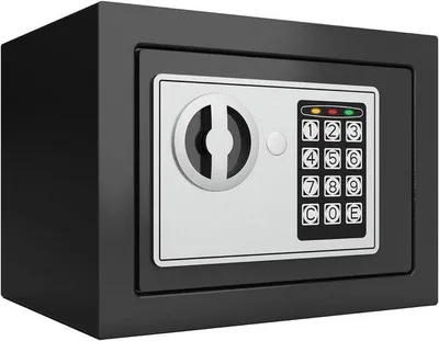 Immagine prodotto di Mini valigetta di sicurezza digitale con chiusura elettronica per viaggi e uso domestico - Serratura e tastiera robuste