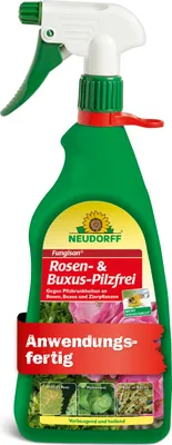 Produktbild von Neudorff Fungisan Rosen- und Buxus-Pilzfrei 1 Liter zur Bekämpfung von Pilzkrankheiten an Rosen, Buxus und Zierpflanzen