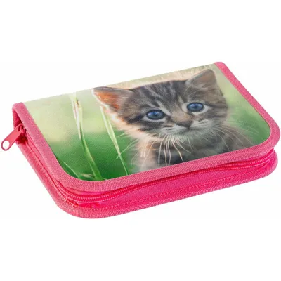 Obrázok produktu pre EBERHARD FABER 577557 Federmäppchen Katze Motiv
