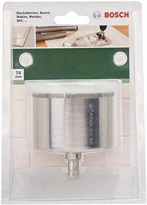 Zdjęcie produktu dla Bosch 2 609 256 C93, Wiertarka, Diamentowe wiertło, 7,4 cm, 1 szt.