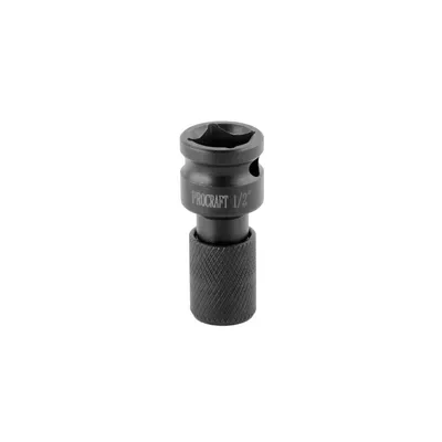 Obrázok produktu pre Adaptér (redukcia) z 1/2" štvorhranu na 1/4" bity pre rázové uťahováky