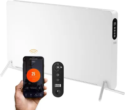 Obrázek produktu pro Elektrický konvektor na zeď - Elektrické topení - Radiátor - Nástěnná topná deska - Topení do koupelny