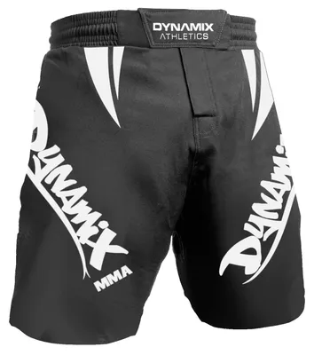 Produktbild von Dynamix Athletics MMA Fight Shorts Light 2.0 Schwarz/Weiß(M)