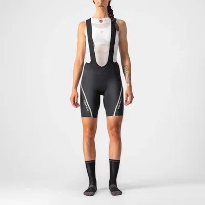 Obrázok produktu pre CASTELLI Krátke cyklistické šortky s ramienkami - VELOCISSIMA 3 LADY - Black XL