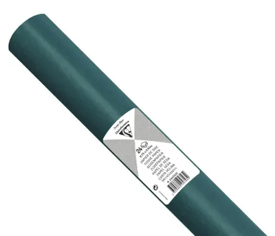 Produktbild von Clairefontaine Seidenpap 24Bl 50x75cm dunkelgrün