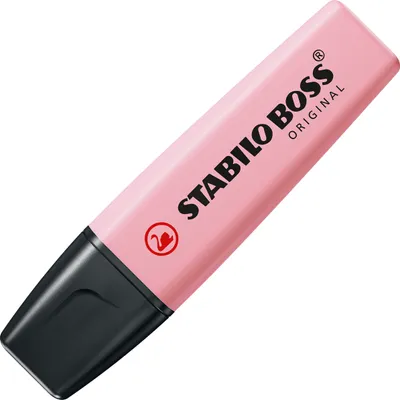 Produktbild von Textmarker - STABILO BOSS ORIGINAL Pastel - Einzelstift - rosiges Rouge