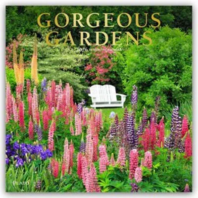 Produktbild von Gorgeous Gardens - Wunderschöne Gärten 2026 - 16-Monatskalender