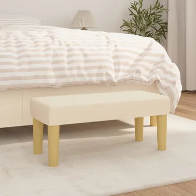 Immagine prodotto di Panca The Living Store crema 70x30x30 cm in tessuto