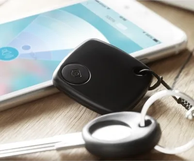 Produktbild von Heikoeco Tracker Finder Quadratische Bluetooth-Schlüssel-Verlust-Prävention Anti-Verlust Brieftasche Gepäck Auto Mobiltelefon feste Verfolgung