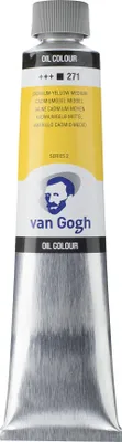 Image de Peinture à l'huile Van Gogh, tube 200 ml, jaune cadmium, médium 271