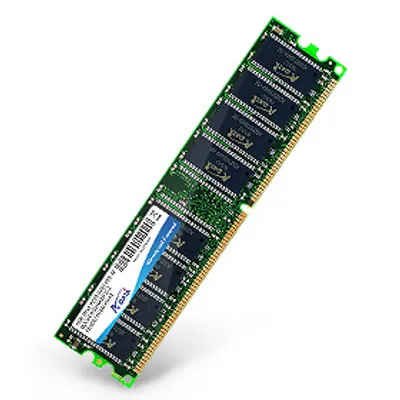 Image de Adata AD1U400A1G3-S Mémoire - 1 GB (1 x 1 GB) - DDR SDRAM - 400 MHz DDR400/PC3200 - Non-ECC - Unbuffered - 184-pin - DIMM