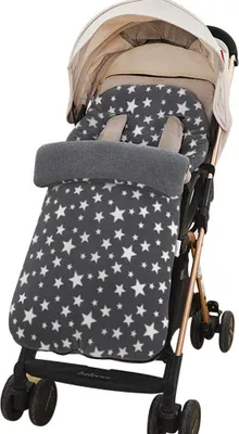 Produktbild von Winter 3 in 1 Kinderwagen Schlafsack Fußsack Winddicht Stuhlkissen Baby Mädchen Jungen warm Einschlagdecke Babydecke Universal für Babyschale, Autositz,Kinderwagen oder Babybett