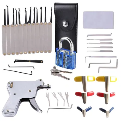 Zdjęcie produktu dla Omgoods - Kompletny zestaw wytrychy do zamków dla początkujących - 23 elementy