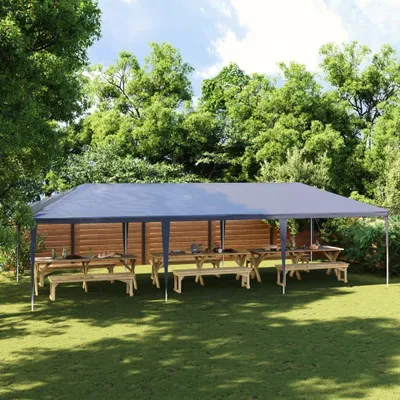 Produktbild von Möbel Partyzelt 4x9 m Blau - Pavillons & Partyzelte &11840