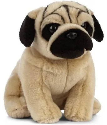 Obrázek produktu pro Living Nature Plyšový mops, plyšový pejsek, 20 cm, hračka