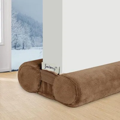Produktbild von Famanu Türdichtungsstopper 100 cm - Verstellbar, Braun