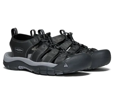 Obrázok produktu pre Keen Obuv Sandały Męskie Newport Blacksteel Grey, KE1022247BLK