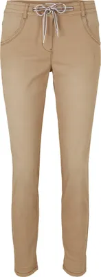 Image de TOM TAILOR Tapered Relaxed Pantalon en tissu Stretch Ceinture Jeans Business Tunnelzug Denim Taille : 40W / 28L