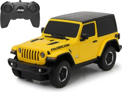 Image de Jeep Wrangler JL 1:24 jaune 27MHz