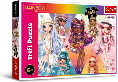 Produktbild von TREFL Puzzle Rainbow High: Glückliche Freunde 160 Teile