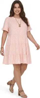Image de joella robe femme grande taille - rose, XL