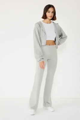 Produktbild von Kapuzenpullover mit Reißverschluss, Gray Melange, M