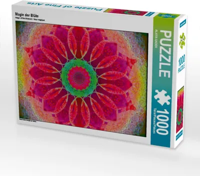 Produktbild von CALVENDO Puzzle Magie der Blüte | 1000 Teile Lege-Größe 64x48cm Foto-Puzzle für glückliche Stunden