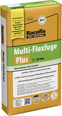 Produktbild von Racofix Multi Flexfuge PLUS 2 - 12 mm grau 12,5 kg