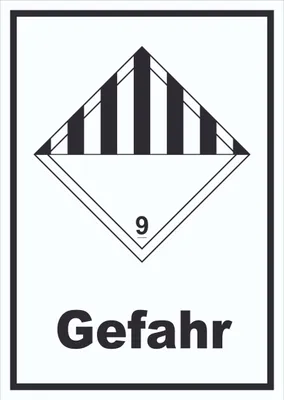 Produktbild von Schild verschiedene Gefahren Gefahr Stoffe Material miscellaneous hochkant A3 (297x420mm)