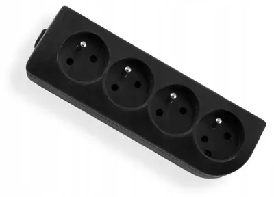 Image de Elgotech GN-40-2 Câble de rallonge 4x avec mise à la terre, noir